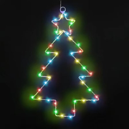 Juledekorasjon Vinduslys Jernramme Juletrelys