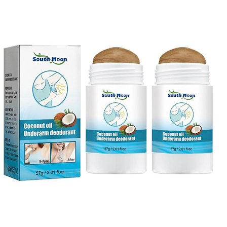 2x Deodorant för Kvinnor & Män - Stark Svettdoft, Anti-Svettande, Långvarig