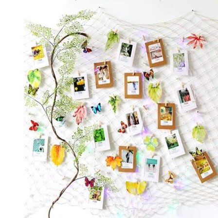 200cm x 100cm Fiskenet Strandtema Dekoration Middelhavs Stil Dekoration