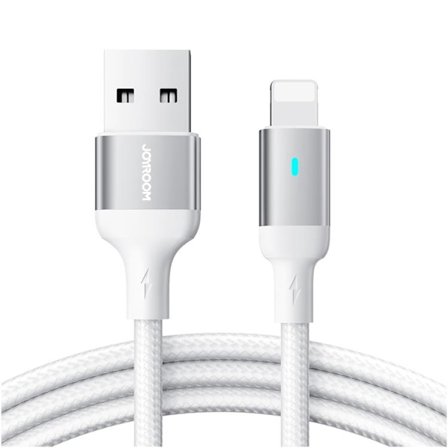 Joyroom A10 USB till Lightning-kabel 1,2 m - Vit