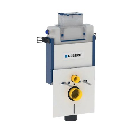 Cassetta incasso Geberit Omega 12 con modulo d'installazione Combifix per vaso sospeso 82 cm
