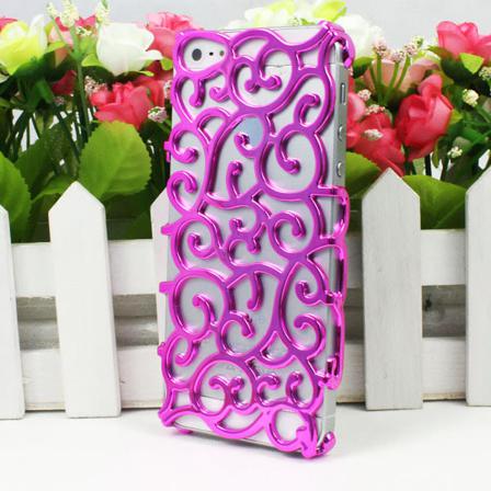 Ringlande Blommor Skal Till Iphone 5/5s/se - Fler Färger Lila