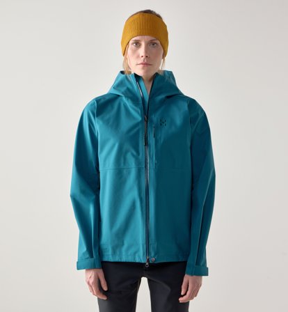 Haglöfs Front Proof II Jacket Women Deep Teal - M