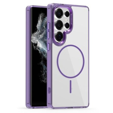 Samsung Galaxy S22 Ultra 5G Skal Star Shield Thin Circle MagSafe