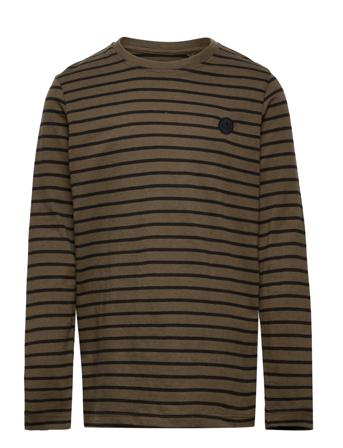Timmi Kids Organic/Recycled L/S Stripe Tee Patterned Kronstadt