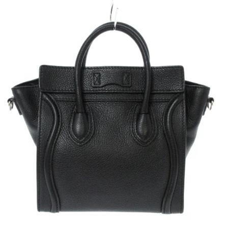 Celine Vintage Pre-owned Leather handTass , Zwart , Dames , Maat: ONE Size Vintage Tassen