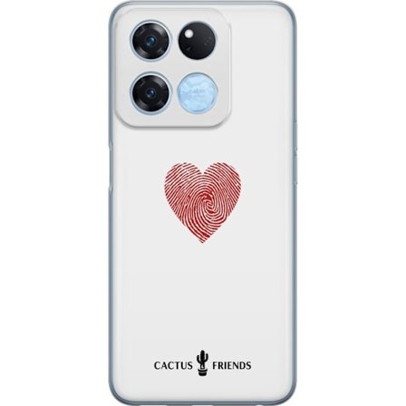 Yhteensopiva Puhelinkuori OnePlus OnePlus Ace Racing Cactus and Friends - Fingerprint Love