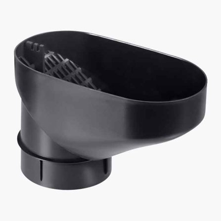 Renstratt För Takavvattning 110 mm Plast Svart - Biltema