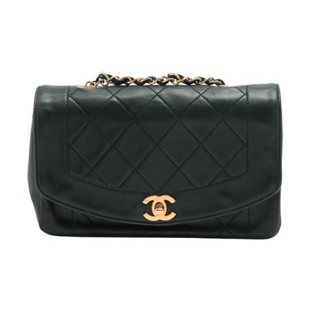 Chanel Vintage, Pre-owned Diana Zwart, Dames, Maat:ONE Size,leer