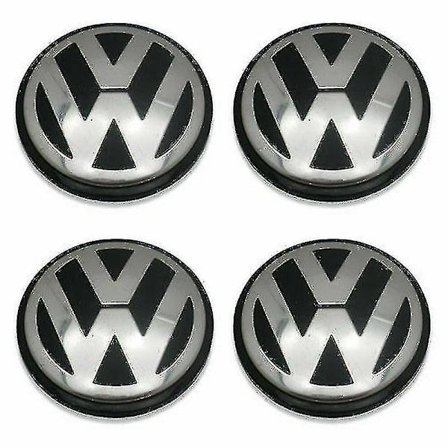 4 STK 65 mm senter hjulkapsler Navkapsler for Golf Passat Jetta Sharan 3B7601171