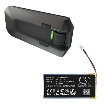 Batteri til Cardo Packtalk Edge trådløst headset