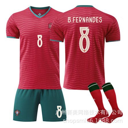 [PLEE] 25-26 Portugal spesialutgave draksett (med sokker) NO.8 B.FERNANDES