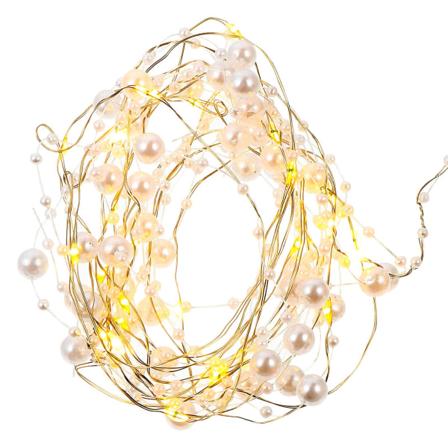 1 stk Utsøkt Slitesterk Stilig Romantisk Led Lysstreng Lysstreng Lampe For Rom White 300X2CM