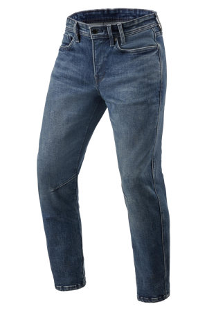 Jeansy Motocyklowe REV'IT! Detroit 3 Tapered Ciemnoniebieski W33 x L32