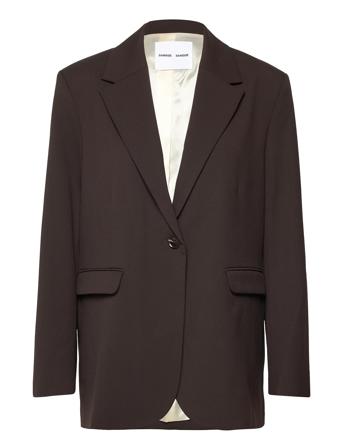 Haven Blazer 13103 Blazers Single Breasted Blazers Brun Samsøe Samsøe*Betinget Tilbud