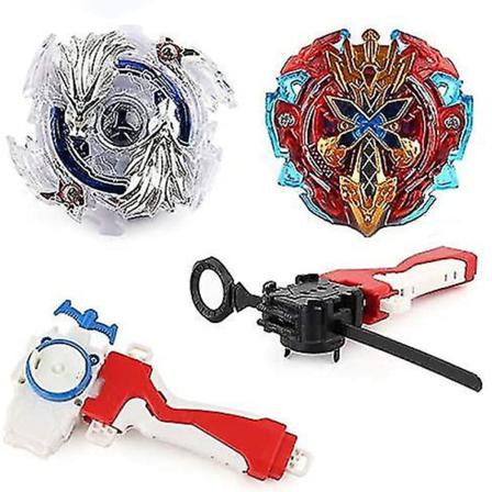 Bey Battle Burst 2 I 1 Metal Fusion Kämpande Toppar Med 4d Lansering