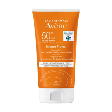 Avene Sun Intense Protect SPF 50+ solkrem til ansikt og kropp 150 ml