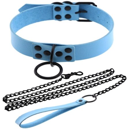 Krage Halsband Hänge Halsband SKY BLUE