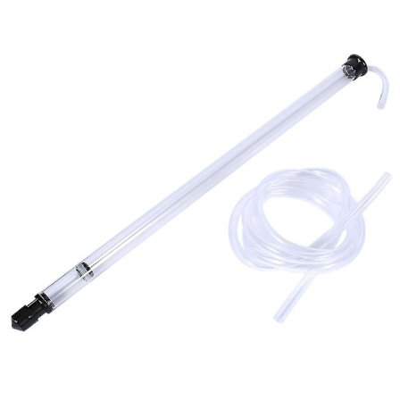 Automatisk hevert for øl, vin, bøtte, karaffel, flaske med slange, plast, høy kvalitet