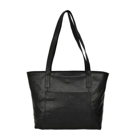 Adax Donato Milena Shopper Sort, Dame Indkøbstasker, Størrelse: ONE Size