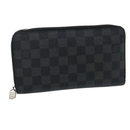 Louis Vuitton Vintage, Pre-owned Canvas Wallet Zwart, Dames, Maat:ONE Size