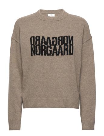 Recy Soft Knit Tilona Sweater Pullover Brun Mads Nørgaard