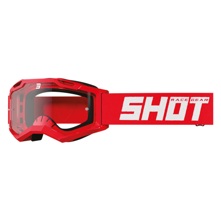Shot Rocket 2.0 Youth MX Goggles Red