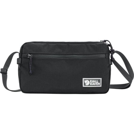 Fjällräven Vardag Pocket Large Bag in Coal Black, Recycled Polyamide