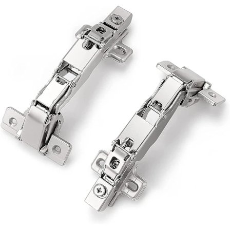 2-pakning 165 graders myktlukkende kjøkkenskaphengsler møbler skjulte kombinasjon garderobedørhengsler 35 mm full overlay