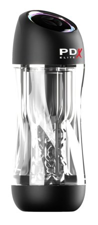 PDX Elite: VIEWTUBE PRO VIBRATING STROKER - Sexleker Vuxen: Fleshlight, penisring, hylser & pumper