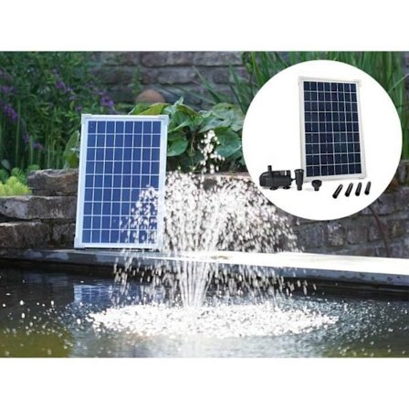 UBBINK Solpump Solarmax - Med solpanel 40 x 25,5 x 2,5 cm