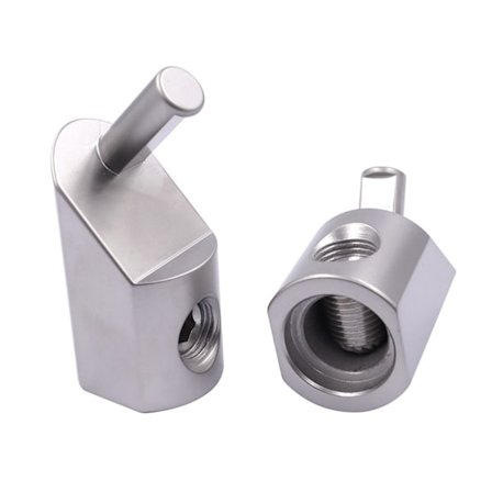 2-pakning 1/0 Gauge til 4 Gauge ledningsreduksjon Bilstereo Power/Ground Amp Input Reducer Adapter Aluminium for bil- lyd