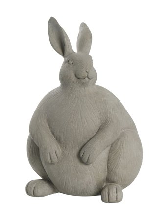 Lene Bjerre Semina Easter Rabbit - Grey - H:25.2CM