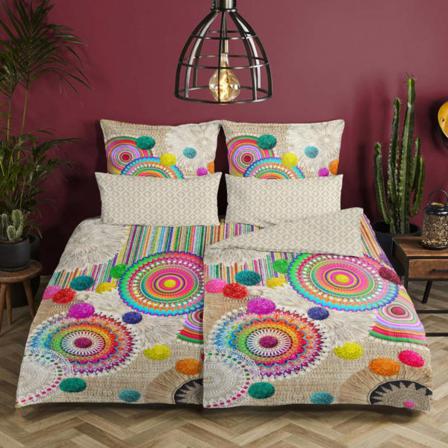 Hip Bäddset Inessa 155x220 Cm Multifärg