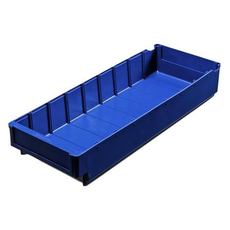 Schoeller Allibert ARCA 4536 Lagerboks blå 500x188x80 mm, Garasjeinnredning & oppbevaring