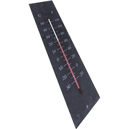 Termometer - Tafel - Mäter utomhustemperaturen - Dubbel skala Celsius och Fahrenheit