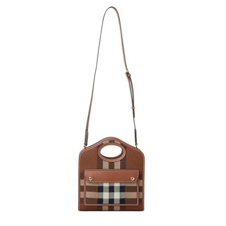 Burberry, Handbags Bruin, Dames, Maat:ONE Size