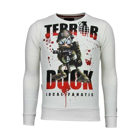 Local Fanatic - Tröjor - Vit - Herr - Storlek: 2xl, Herr, Storlek: 2XL