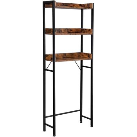 Rootz Badrumsskåp - WC-skåp - Förvaringsställ - Badrumsmöbler - Badrumsställ - Industriell - 63 x 25 x 165 cm