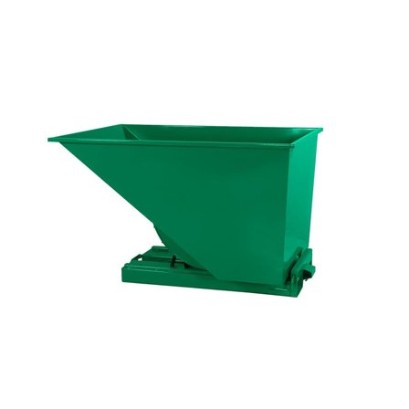 Tippcontainer, 1100 liter, grön