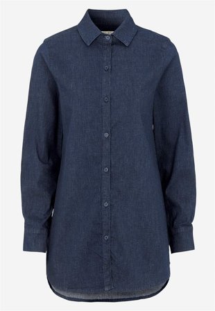 Cellbes of Sweden - Stretchy tunika i denim i mørk blå / denim for damer i størrelse 34/36