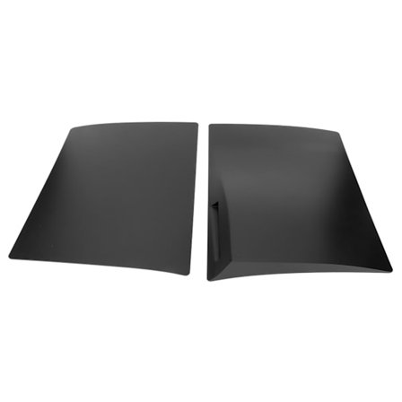 Ersättningsfrontplatta för PS5 Dammtät Stötsäker Frontplatta för PS5 Spelkonsol Svart