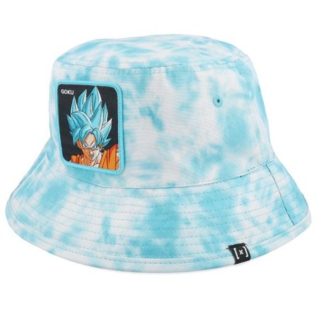 Capslab - Blå bucket Hatt - Dragon Ball Goku Hat Multicolor Bucket @ Hatstore