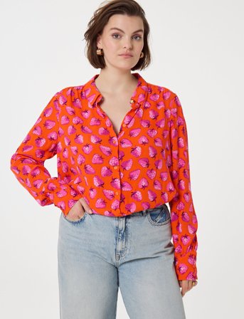 Fabienne Chapot Coco Blouse - Red - 36