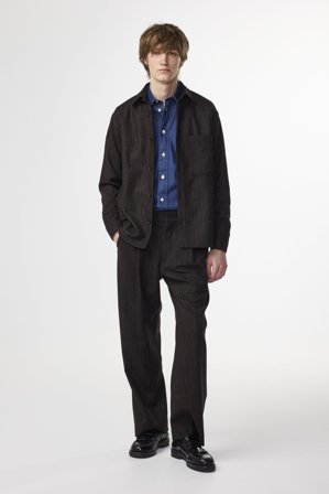 NN.07 Kay 1630 Pant Male Brown Wool