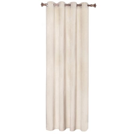 Rootz Velvet mørklægningsgardin - Draperi - Vinduesskærm - Termogardin - Room Darkener - Privacy Screen - Vinduesbeklædning - Beige - 140x225 cm