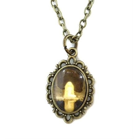 Halsband Tuvstarr John Bauer Sagoväsen Brons