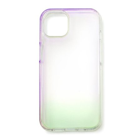 Aurora Case tapauksessa iPhone 13 Pro geeli neon kansi violetti