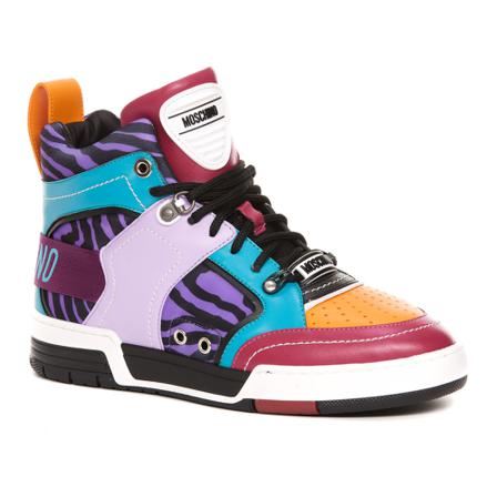 Moschino - Sneakers - Röd - Herr - Storlek: 44 Eu, Herr, Storlek: 44 EU