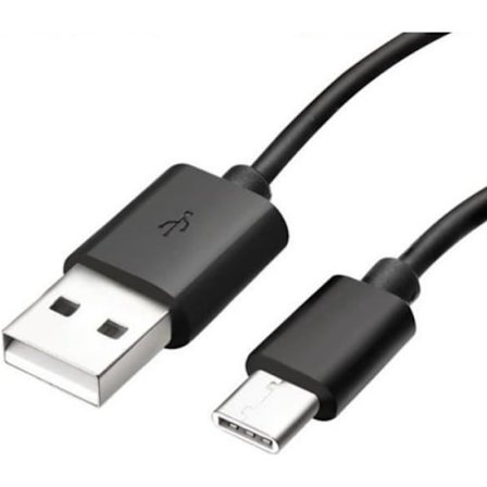 USB-C-kabel för Xiaomi REDMI 9 - REDMI 9T - REDMI NOTE 9T - REDMI NOTE 8T - Svart laddningskabel Typ USB-C 1 Meter Phonillico